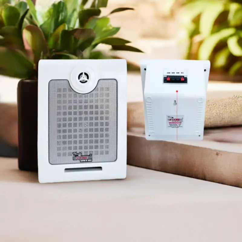 Altavoces resistentes para exteriores, pantalla rectangular y muro montado para audio exterior