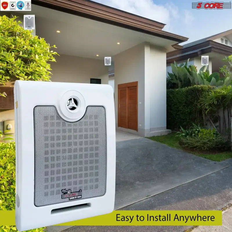 Repele plagas electrónicamente, ideal para espacios interiores y exteriores resistentes