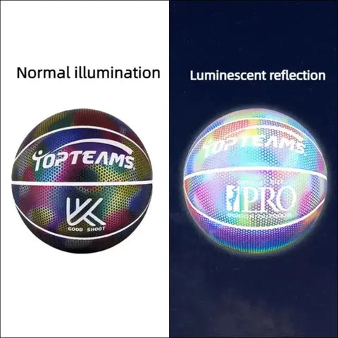 Balón de Baloncesto Reflectante Tamaño 7 ENVIO GRATIS - balon-de-baloncesto-reflectante-blue - Balón de baloncesto