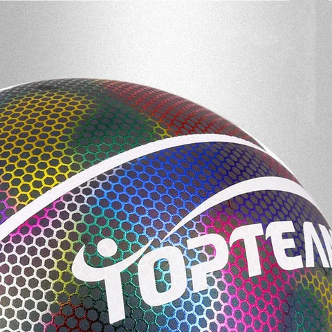 Balón de Baloncesto Reflectante Tamaño 7 - Balón de baloncesto de holográfico de tamaño 7: