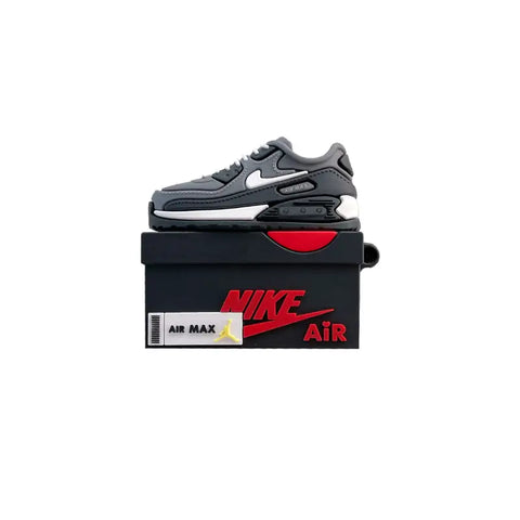 Funda de zapatilla gris para tus Apple AirPods Pro, Creative 3D Sneaker Box