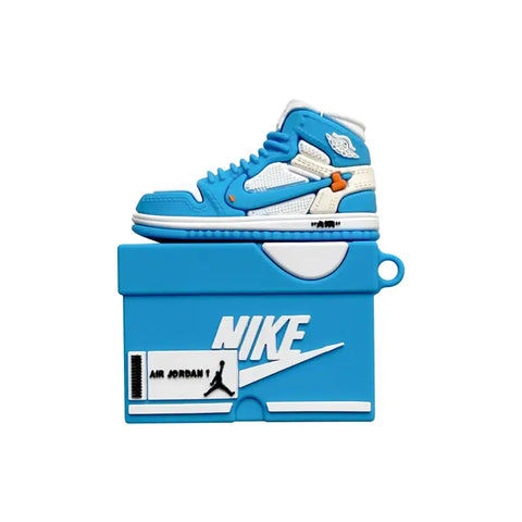 Funda de silicona para AirPods Pro con diseño de zapatilla Nike Air Jordan 1