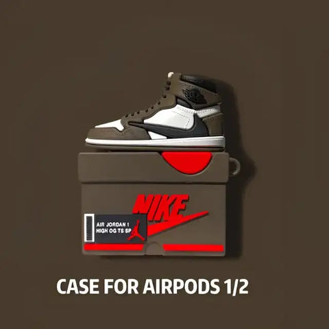 Funda de silicona 3D para AirPods Pro con diseño de Nike, ajuste perfecto, electrónica