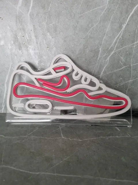 Imagen del letrero neón zapatillas Airmax para comprar letrero neón, estilo neón zapatillas airmax
