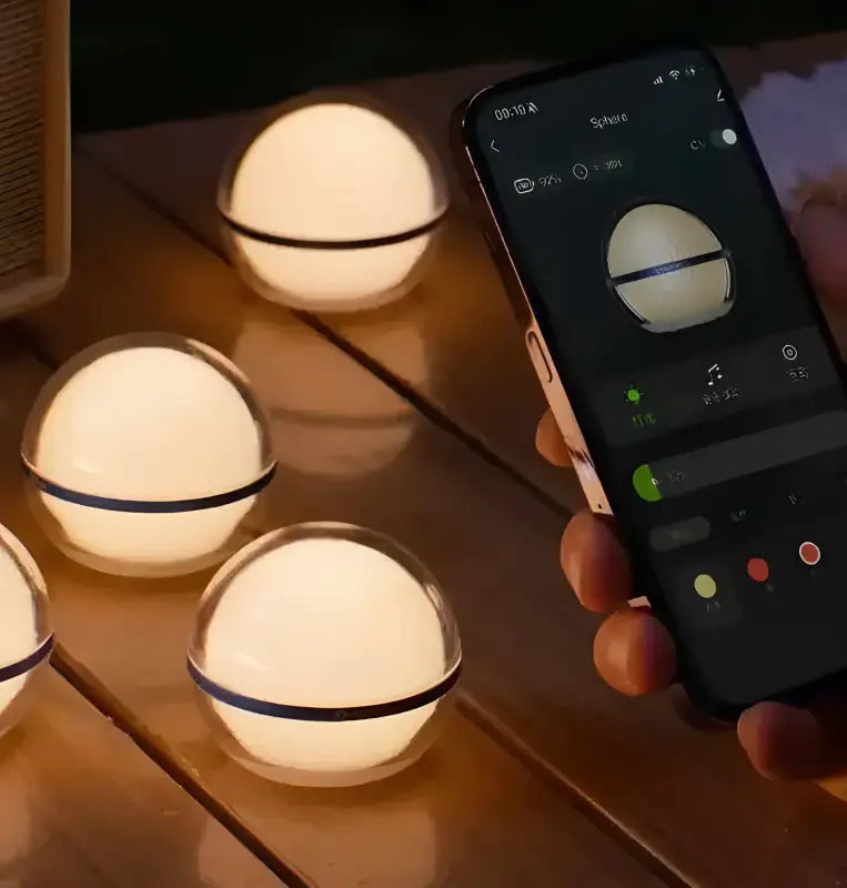 Luces de Camping Inteligentes
