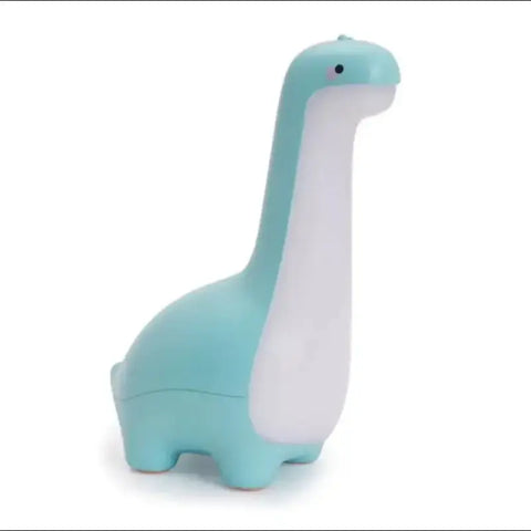 Lámpara nocturna de dinosaurio azul