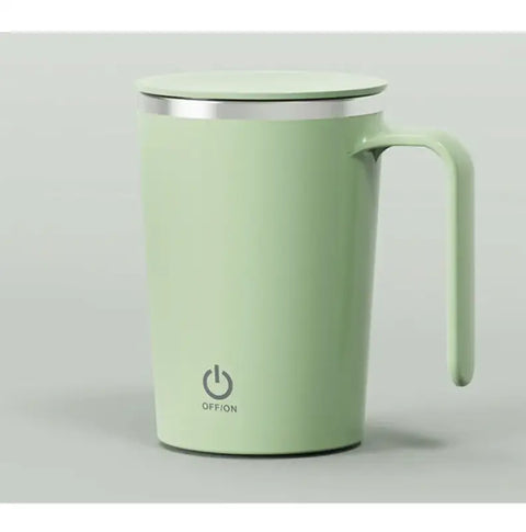taza mezcladora eléctrica verde