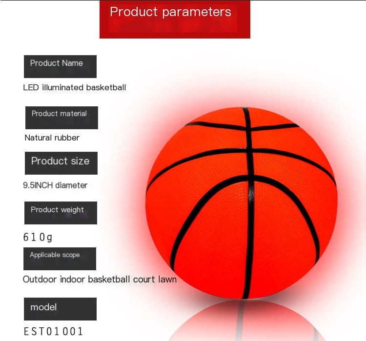 Imagen 3 de una pelota de baloncesto brillante