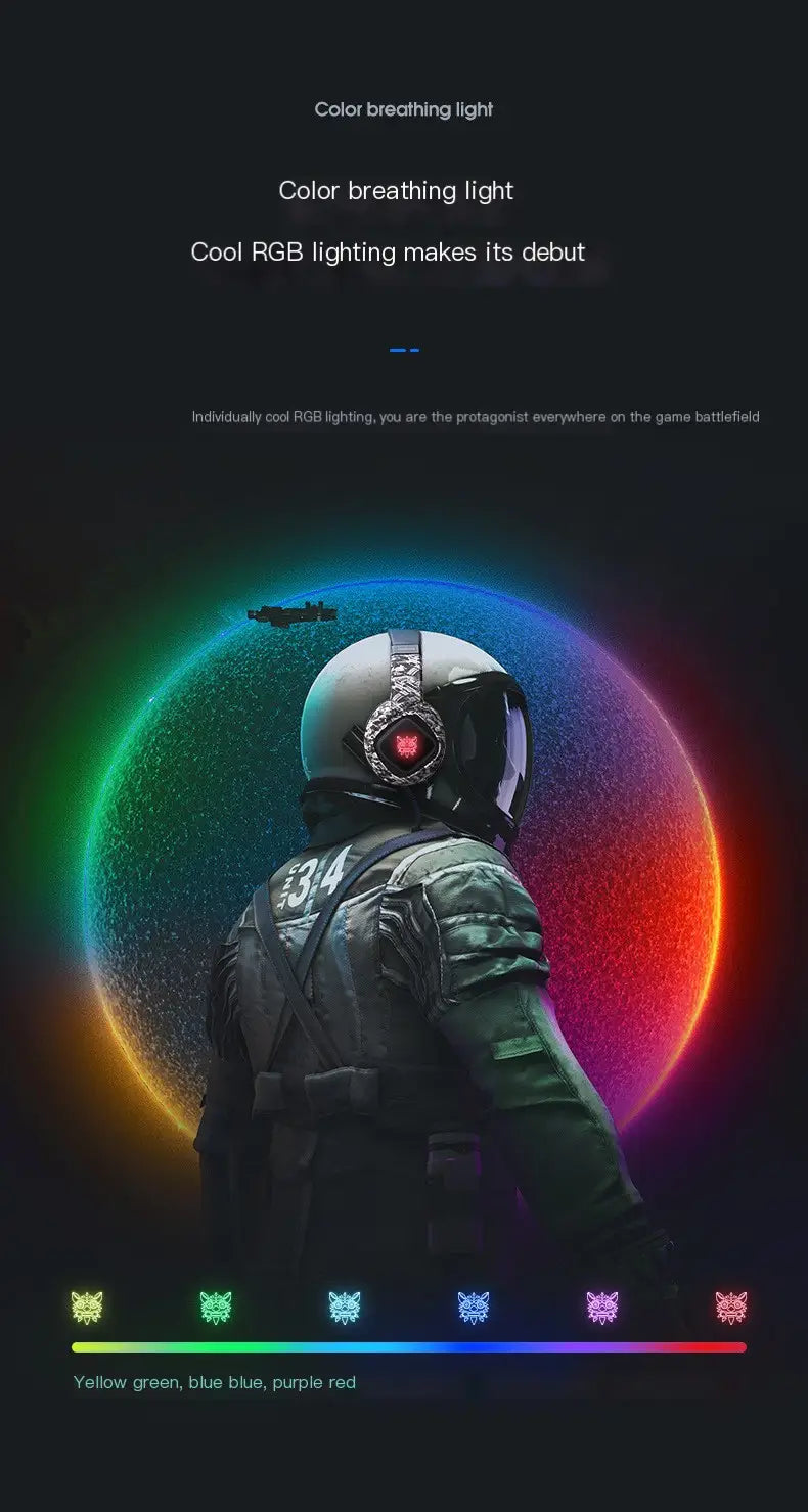 ONIKUMA K19 Camouflage RGB Wired Gaming Headset