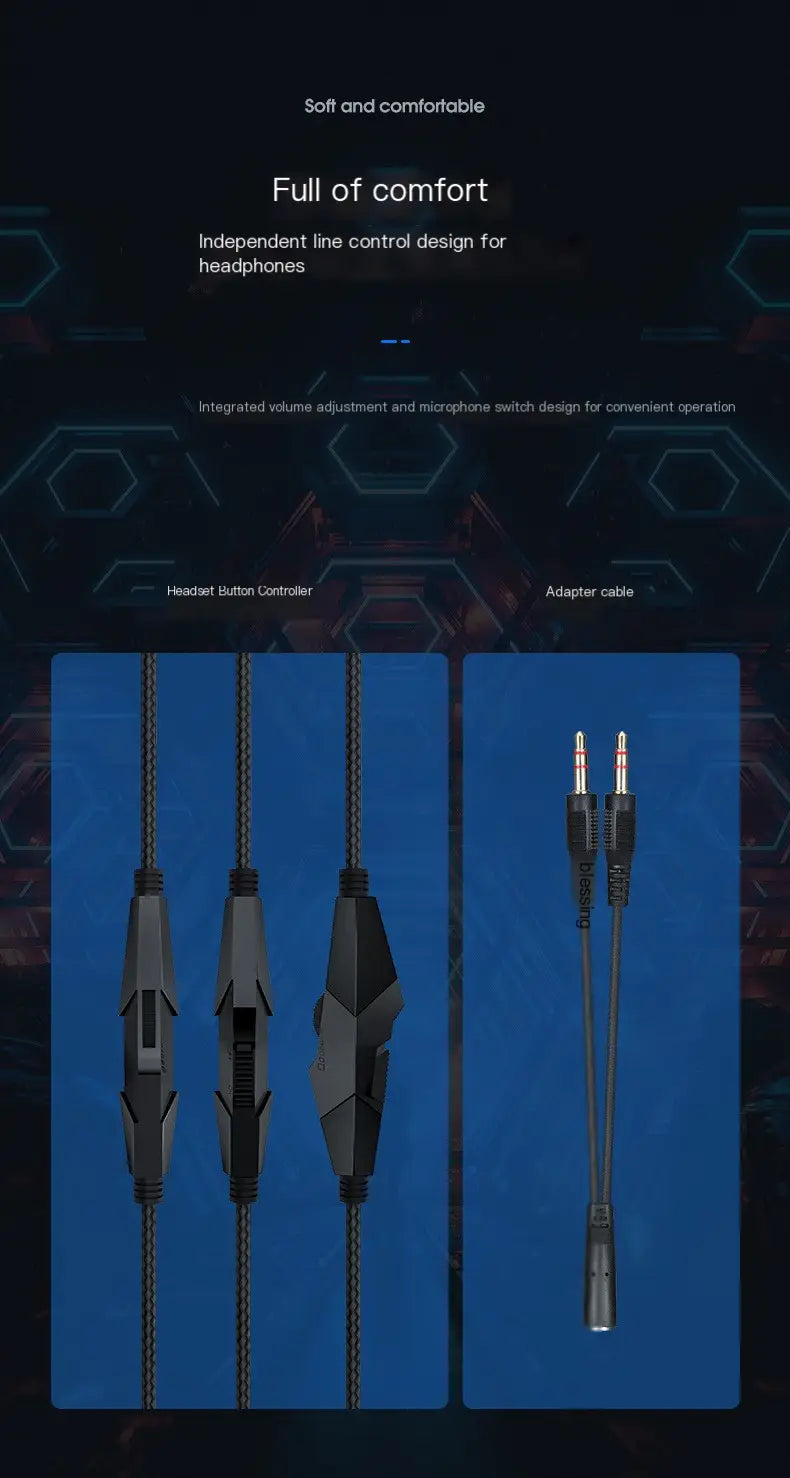 ONIKUMA K19 Camouflage RGB Wired Gaming Headset
