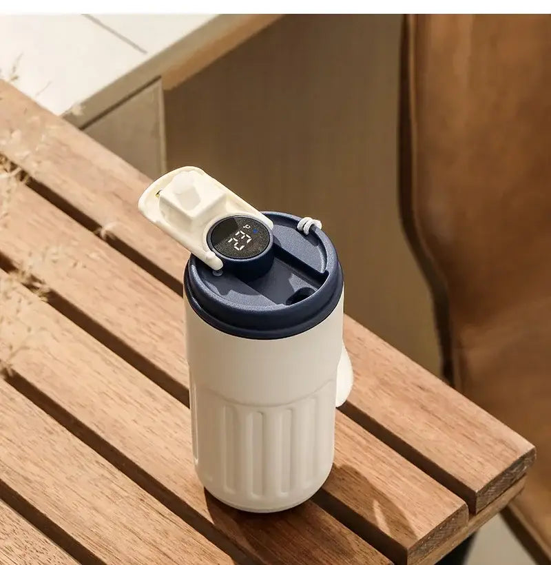 High Quality 450ml Thermos Bottle Smart Display Temperature 316 Stainless Steel Vacuum Cup Tumbler Insulated Water