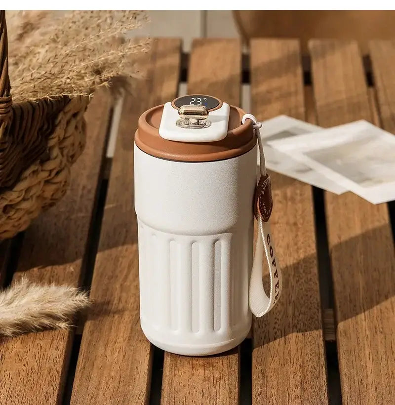 High Quality 450ml Thermos Bottle Smart Display Temperature 316 Stainless Steel Vacuum Cup Tumbler Insulated Water