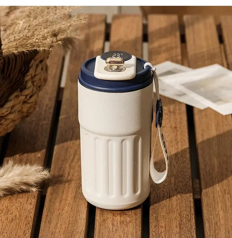 High Quality 450ml Thermos Bottle Smart Display Temperature 316 Stainless Steel Vacuum Cup Tumbler Insulated Water