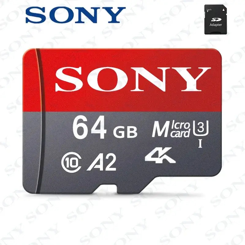 Tarjeta de memoria Micro SD SONY Clase 10 de alta velocidad 1024 GB Video Ultra HD 4K Tarjeta flash TF A2 MicroSD