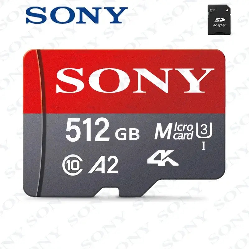 Tarjeta de memoria Micro SD SONY Clase 10 de alta velocidad 1024 GB Video Ultra HD 4K Tarjeta flash TF A2 MicroSD