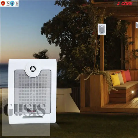 Altavoces 5Core para Interiores y Exteriores con Recubrimiento Resistente - ventana - 5Core Outdoor Wall Speakers