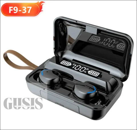 Auriculares inalámbricos F9 Smile TrueSound ENVÍO GRATIS - F95C version with rope black - headphone