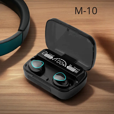 Auriculares inalámbricos Bluetooth F9 TWS 5.1 en estuche de carga, electrónica moderna