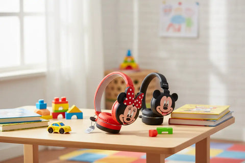 Auriculares Bluetooth estilo Mickey AH-806L con sonido estéreo