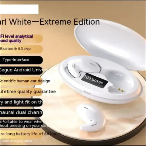 Auriculares Bone Wave ENVIO GRATIS - BLANCO-PERLA - Auriculares Bone Wave