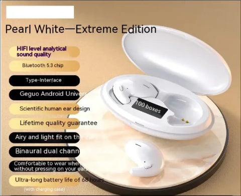 Auriculares Bone Wave ENVIO GRATIS - Edicion extrema blanco perla - Auriculares Bone Wave