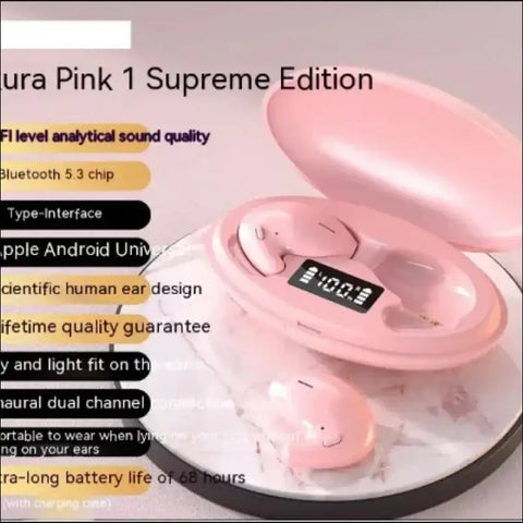 Auriculares Bone Wave ENVIO GRATIS - EXTREME-ROSA - Auriculares Bone Wave