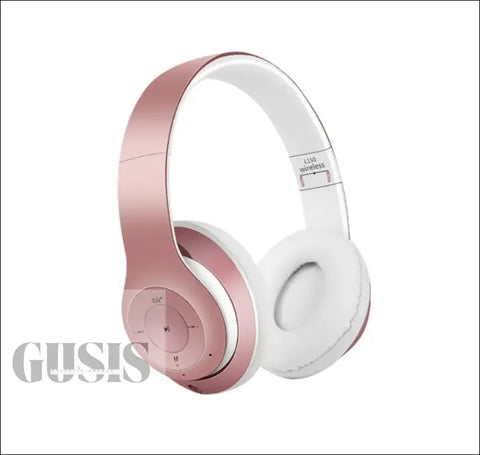 Auriculares Gaming Bluetooth Plegables ENVIO GRATIS - Oro ROSA - Auriculares Gaming Bluetooth Plegables