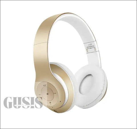 Auriculares Gaming Bluetooth Plegables ENVIO GRATIS - Oro - Auriculares Gaming Bluetooth Plegables