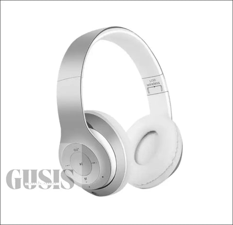 Auriculares Gaming Bluetooth Plegables ENVIO GRATIS - Plateado - Auriculares Gaming Bluetooth Plegables