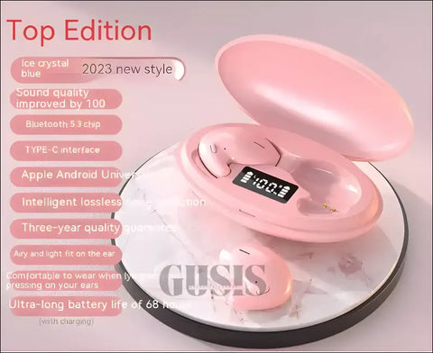 Auriculares Bone Wave ENVIO GRATIS - Version superior Rosa - Auriculares Bone Wave