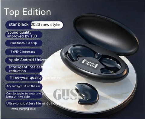 Auriculares Bone Wave ENVIO GRATIS - Versión superior Cloud Ink Negro - Auriculares Bone Wave