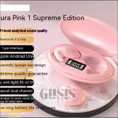 Auriculares Bone Wave ENVIO GRATIS - ROSA - Auriculares Bone Wave