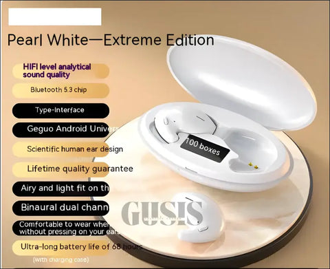 Auriculares Bone Wave ENVIO GRATIS - Edicion extrema blanco perla - Auriculares Bone Wave