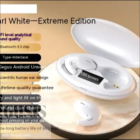 Auriculares Bone Wave ENVIO GRATIS - BLANCO-PERLA - Auriculares Bone Wave