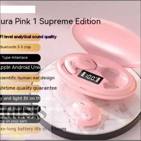 Auriculares Bone Wave ENVIO GRATIS - EXTREME-ROSA - Auriculares Bone Wave