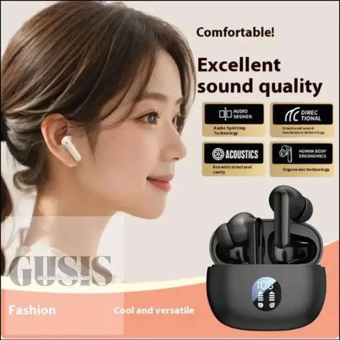 Auriculares deportivos inalámbricos PulseSync Pro - auriculares-deportivos-negro - Auriculares deportivos