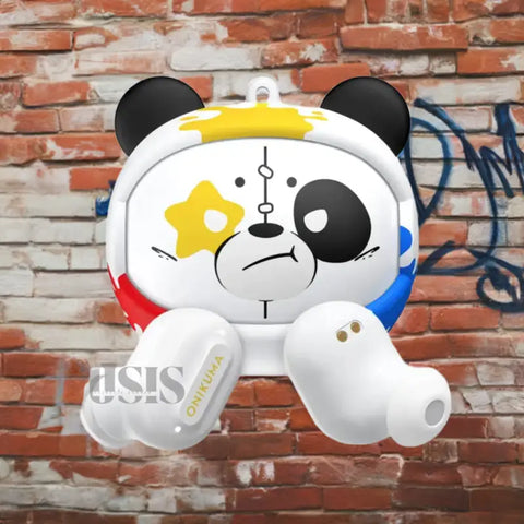 Auriculares bluetooth Onikuma Panda con diseño de panda y tecnología avanzada