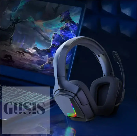 Auriculares para juegos ONIKUMA K20 con micrófono y luz RGB, cable ONIKUMA K20 incluido