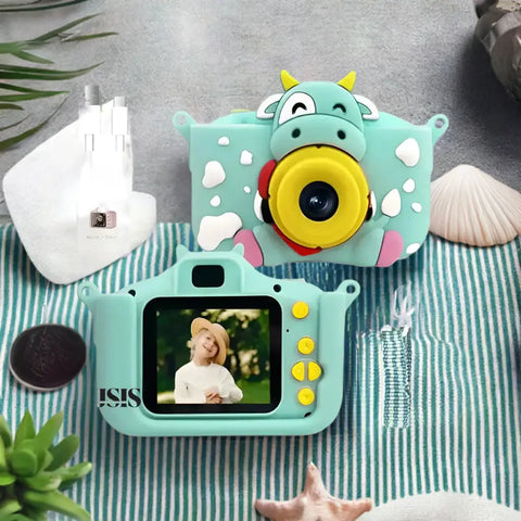 imagen camara verde anverso y reverso