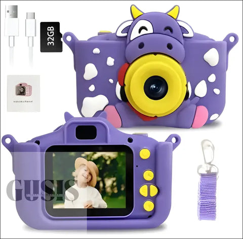 Mini Cámara para peques - Purple - Kids Mini Camera