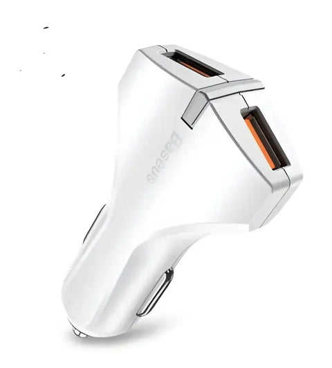 Cargador de coche con doble puerto USB rápido con nuestro cargador de coche dual USB