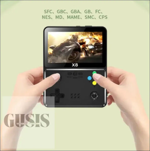 Consola de juegos portátil - Black / X8 English 8g Version - Handheld Game Console