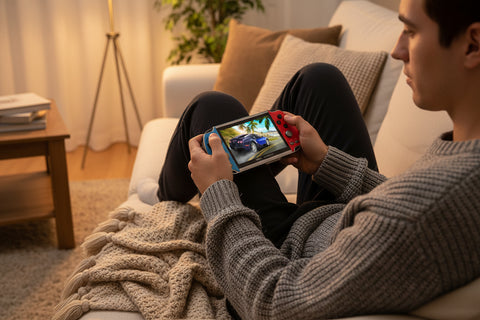 Consola retro portátil X7 con juegos clásicos en un solo dispositivo