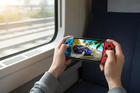 Consola retro portátil X7 con Nintendo Switch, 10.000 juegos clásicos en un solo dispositivo