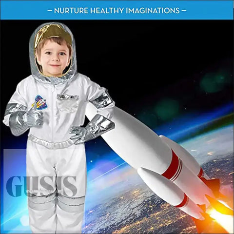 Disfraz de astronauta para niños ideal para aventuras con lámpara LED noche