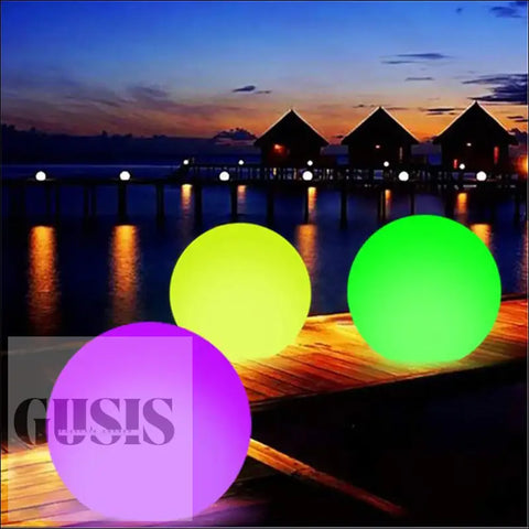 Lámpara LED Flotante de Pelota - 40 cm 16 Colores Control Remoto ENVIO GRATIS - bola led 16 colores