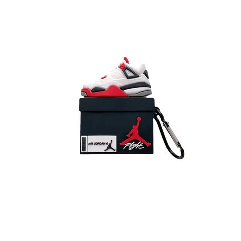 Funda de zapatilla Air Jordan 4 para tus Apple AirPods Pro con clip de carabiner