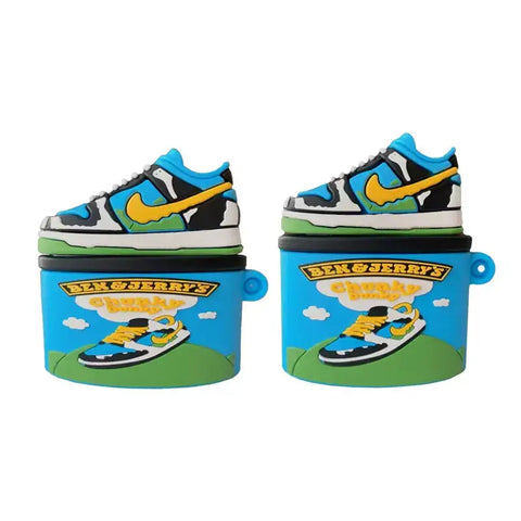 Funda de silicona con diseño de Ben & Jerry’s Chunky Dunky para tus Apple AirPods Pro