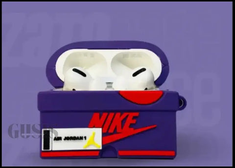 Funda AirPods Zapatillas Deportivas en forma de caja de Nike, colores fácil de usar