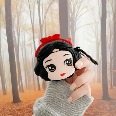Funda de Blancanieves para AirPods con diseño de Disney, protección para tus AirPods